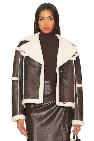 Tularosa Pamela Coat in Espresso Brown from Revolve.com | Revolve Clothing (Global)