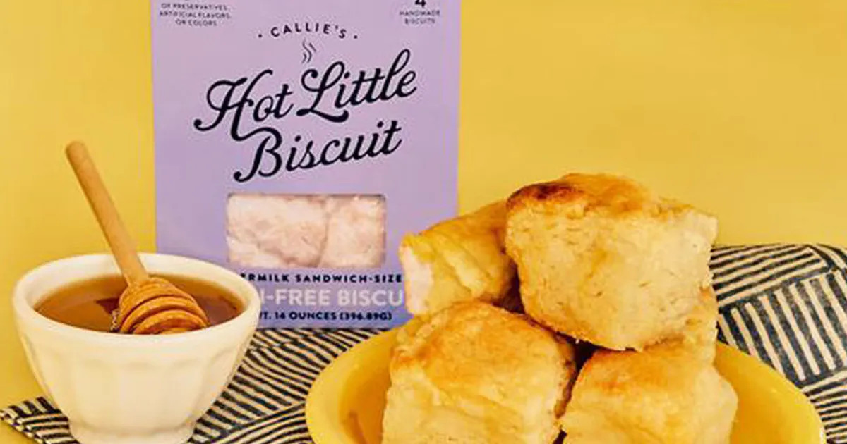 Gluten-Free Biscuits - 8 Pack by Callie's Hot Little Biscuit | Goldbelly | Goldbelly
