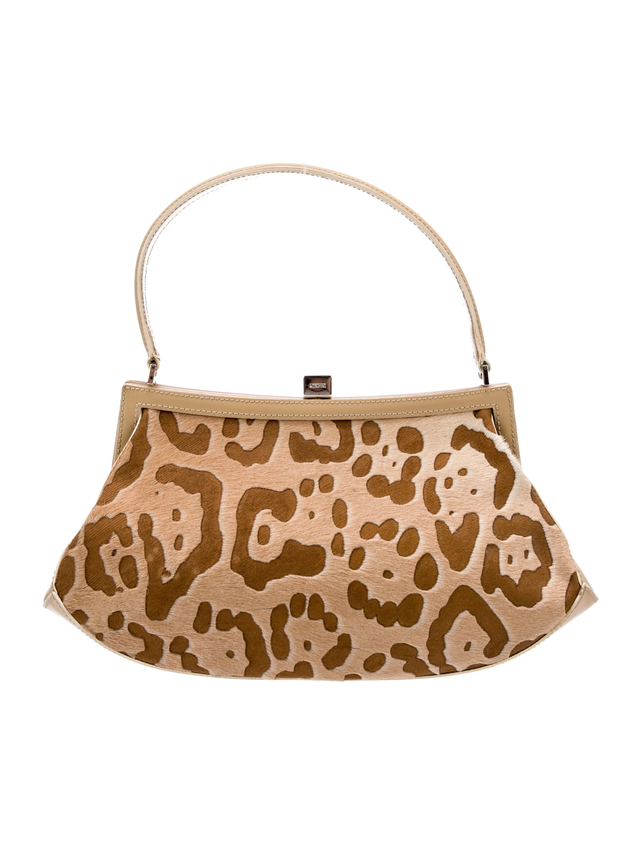 Ponyhair Leather-Trimmed Handle Bag | The RealReal