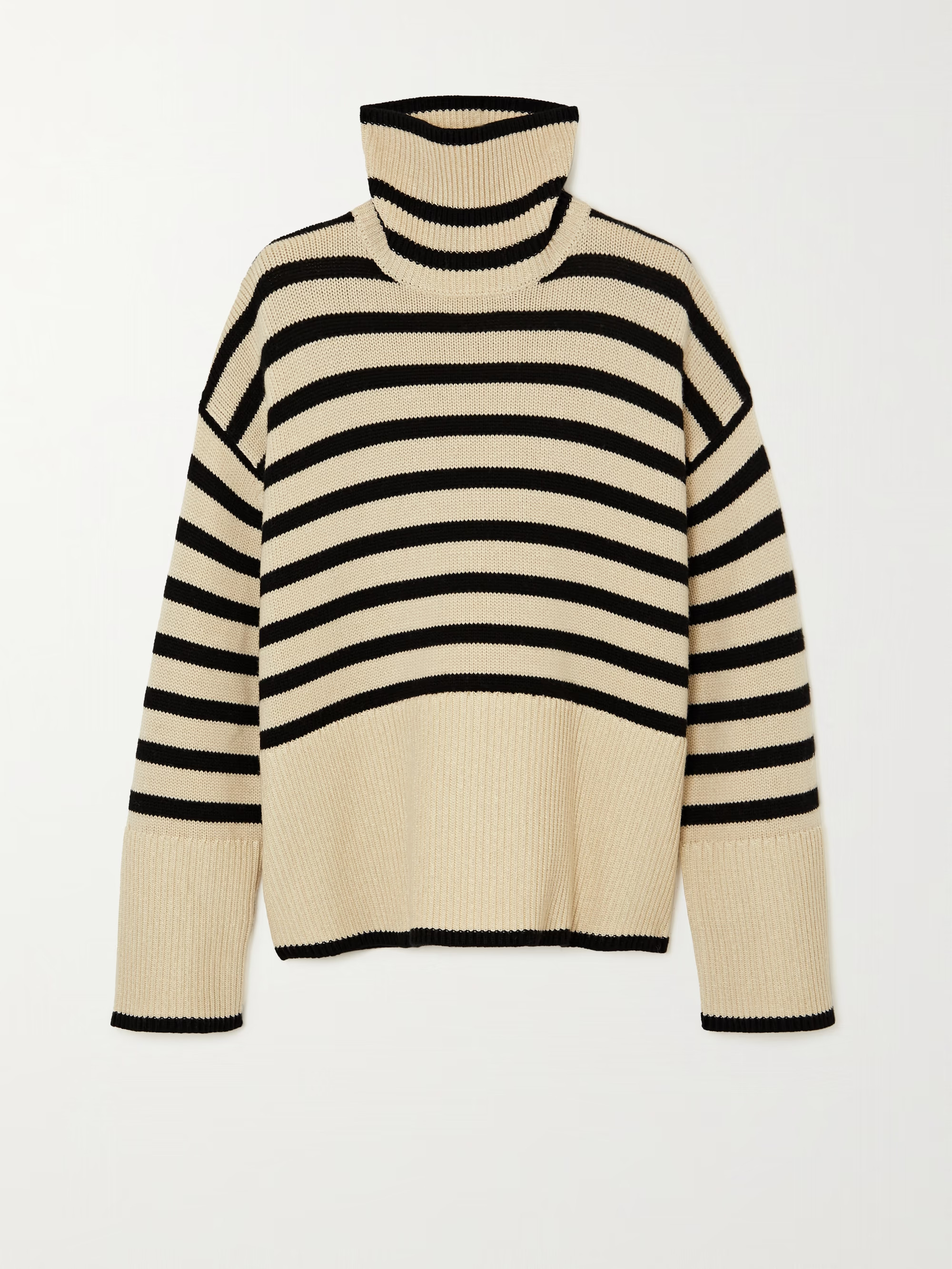 Striped merino wool turtleneck sweater | NET-A-PORTER (UK & EU)