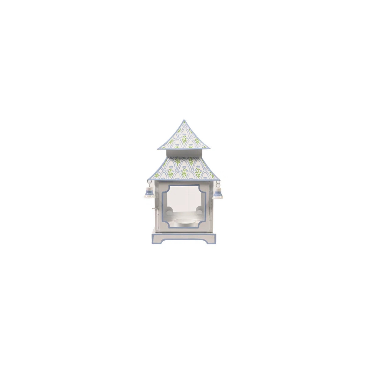 White & Lavender Tulip Pagoda Lantern (3 Sizes) | Wayfair North America