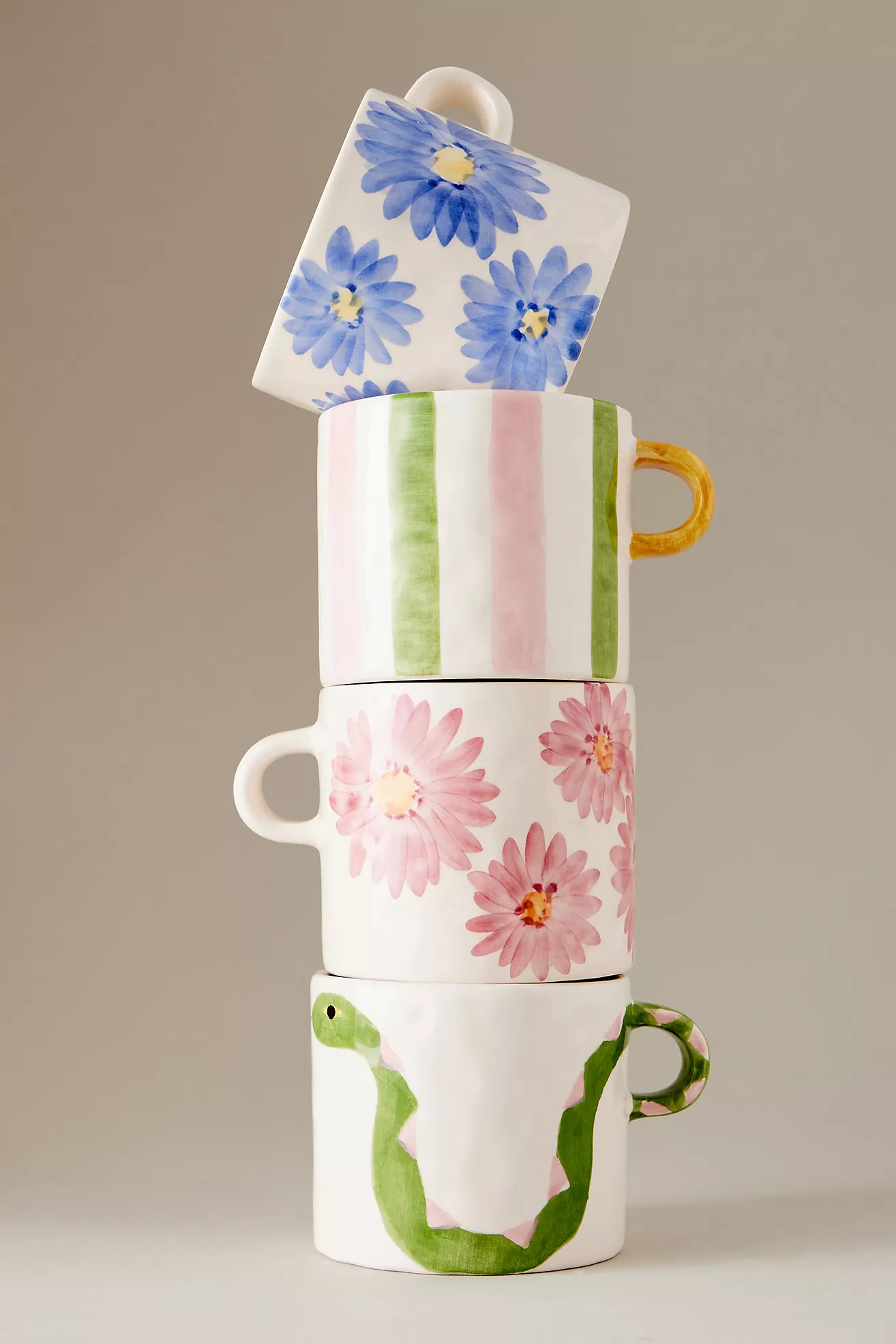 Anna + Nina Sweet Violet & Rosegarden Mugs | Anthropologie (UK)