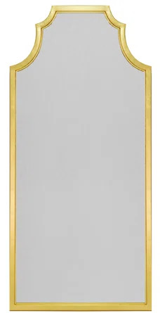 WorldsAway Pagoda Modern and Contemporary Accent Mirror | Wayfair Professional