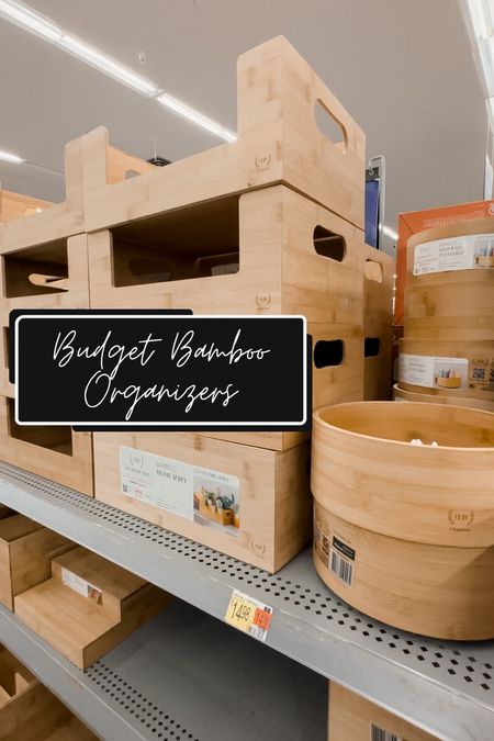 The Home Edit launched their super affordable bamboo organization collection at Walmart and I am liiiiiiiving for it!

#LTKsalealert #LTKunder50 #LTKhome