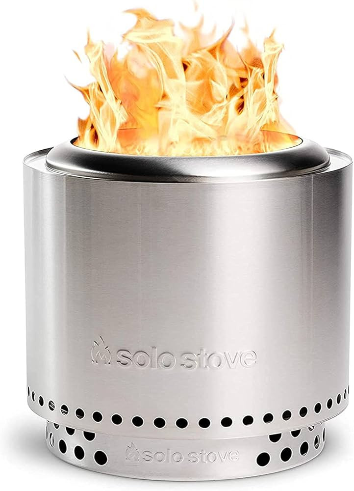 Solo Stove Ranger 2.0 with Stand, Smokeless Fire Pit | Wood Burning Fireplaces with Removable Ash... | Amazon (US)