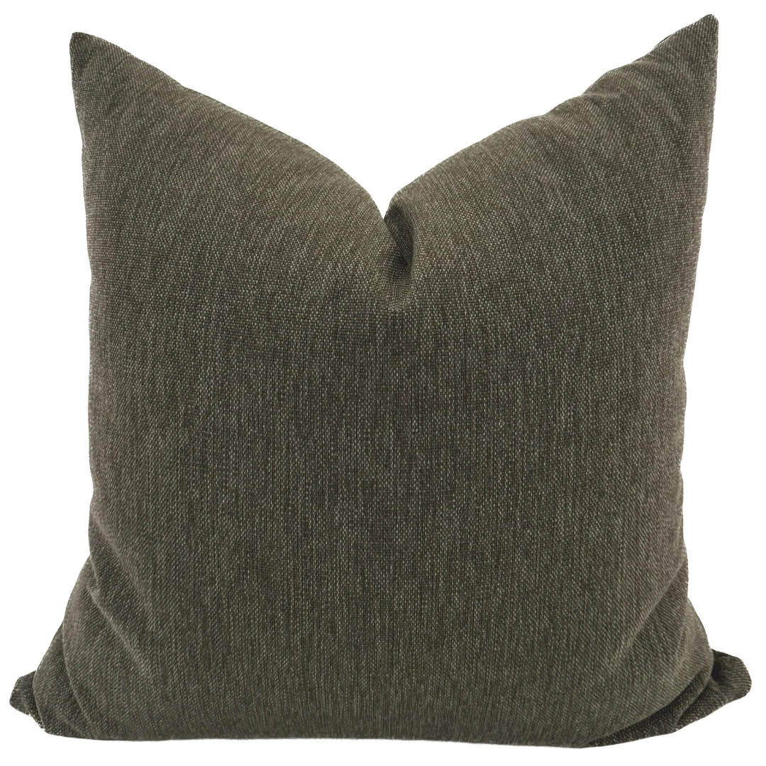 Darkest Green Pillow Cover | Hackner Home (US)
