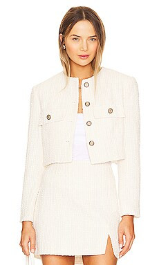 ASTR the Label Covina Jacket in Cream from Revolve.com | Revolve Clothing (Global)