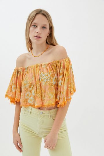 UO Rosa Off-The-Shoulder Top | Urban Outfitters (US and RoW)