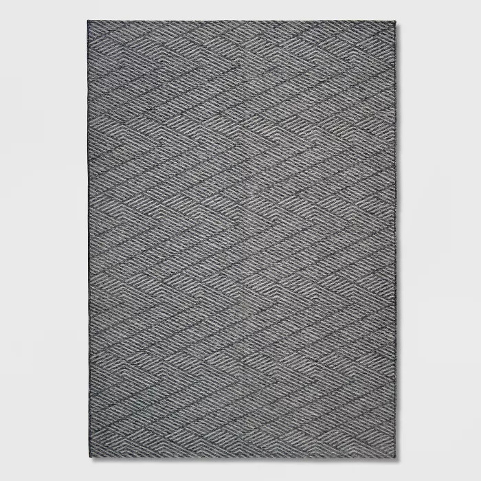 Seagull Stripe Outdoor Rug Gray - Project 62™ | Target