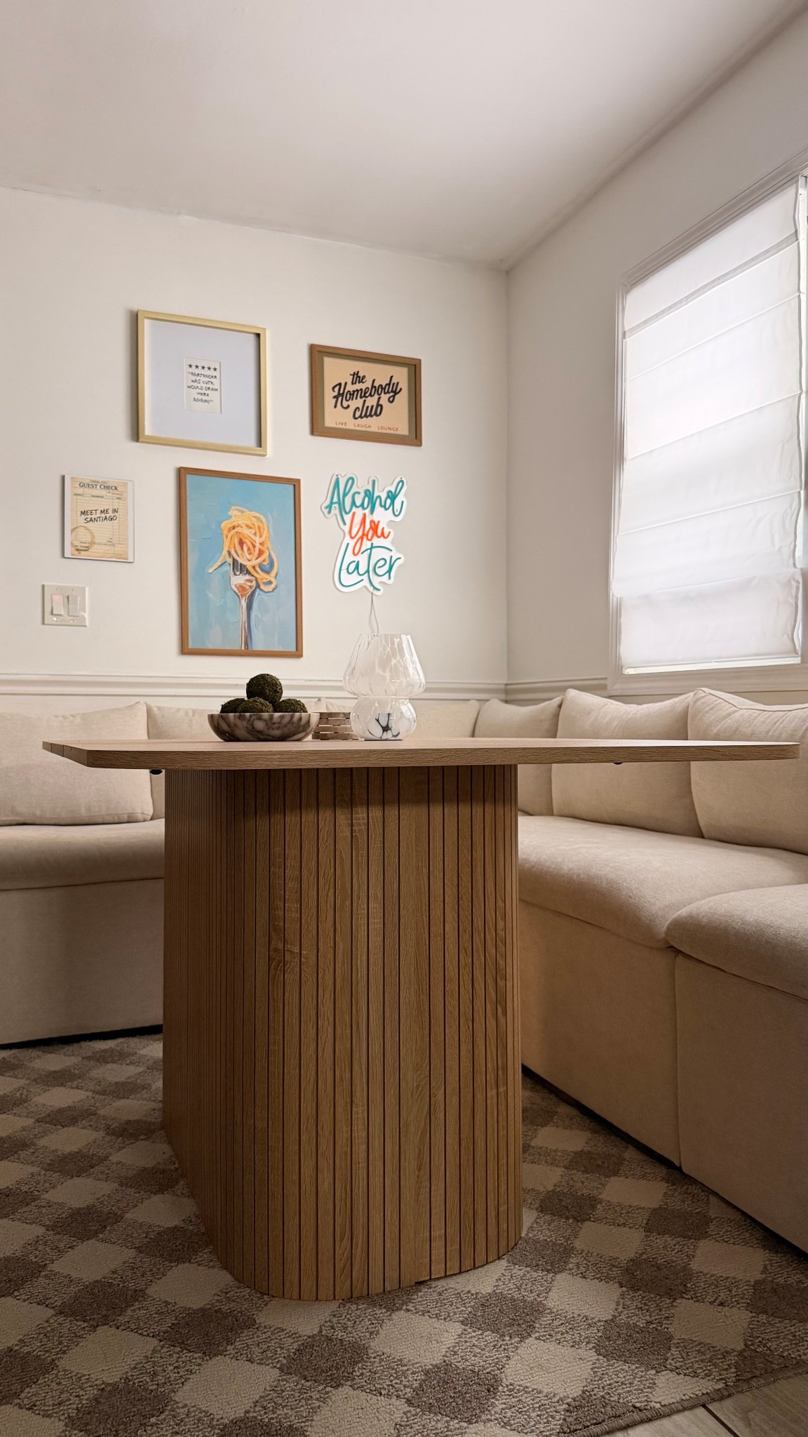The cutest but simple dining nook with a lot of hidden storage  

#LTKHome