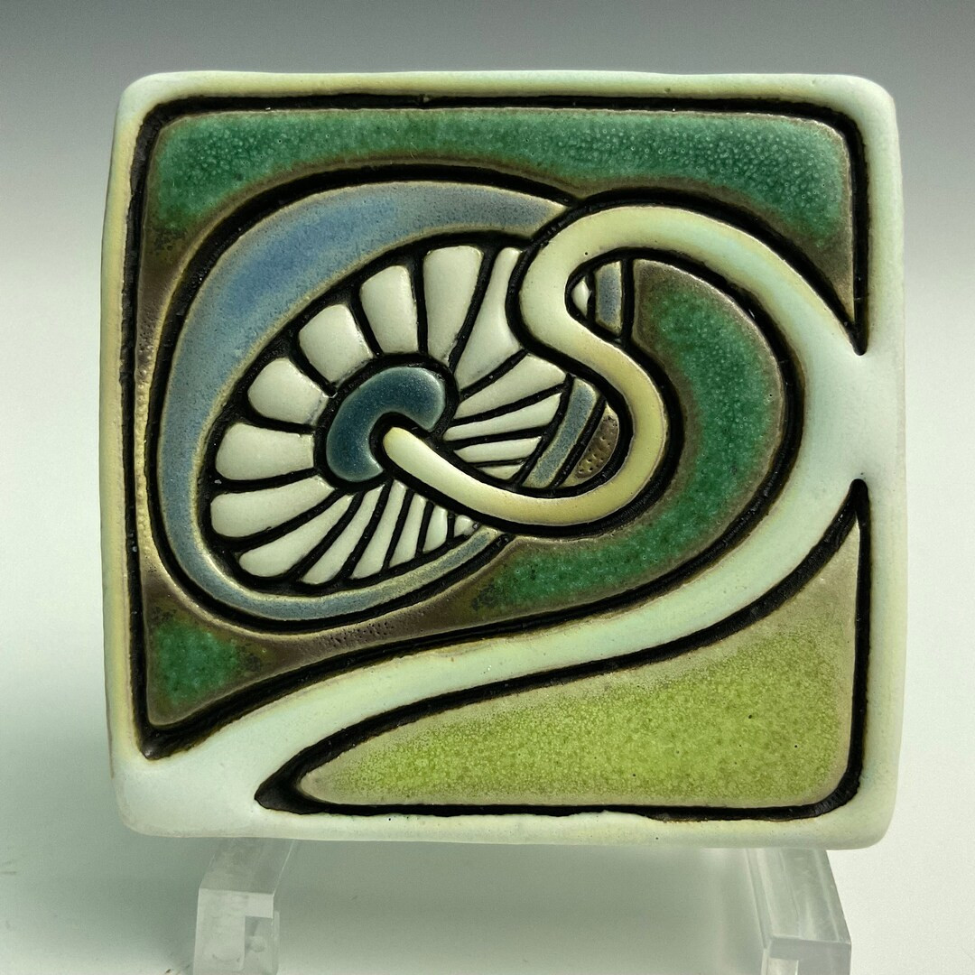 Handmade ceramic   Cute glazed mushroom   art tile | Etsy (US)