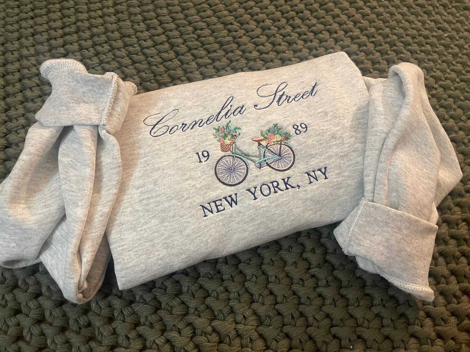 Cornelia Street embroidered sweatshirt - Taylor Swift - Lover | Etsy (US)