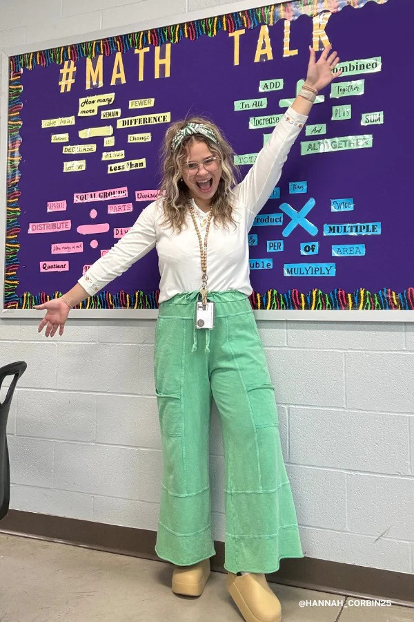 Lucky One Wide Leg Pant - Green | Three Bird Nest