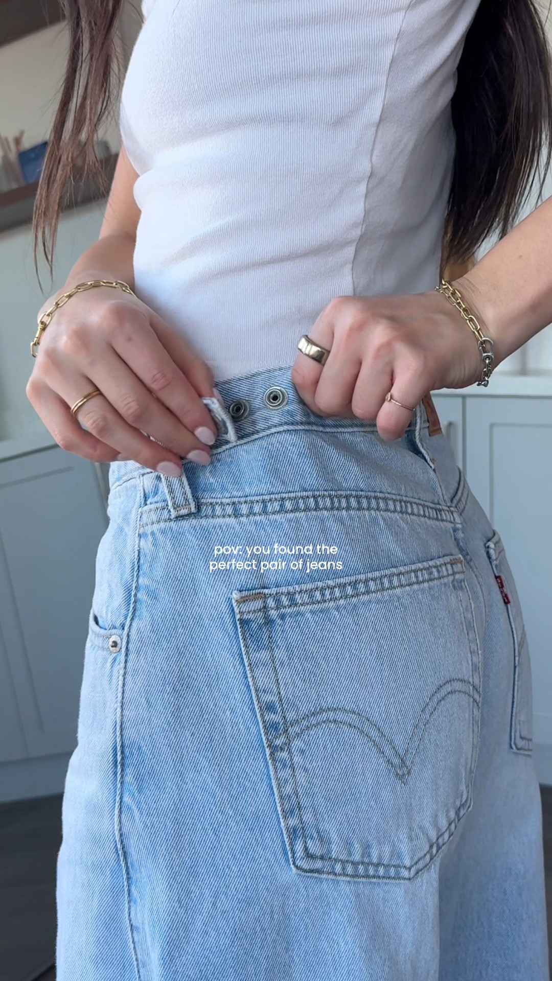 Wearing a 27 for a looser fit (normally 25) 

#LTKgrwm #LTKootd