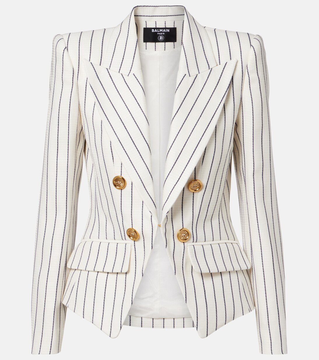 Pinstripe double-breasted blazer | Mytheresa (INTL)