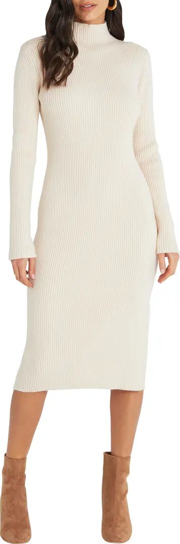 VICI Collection Mock Neck Long Sleeve Sweater Dress | Nordstrom | Nordstrom