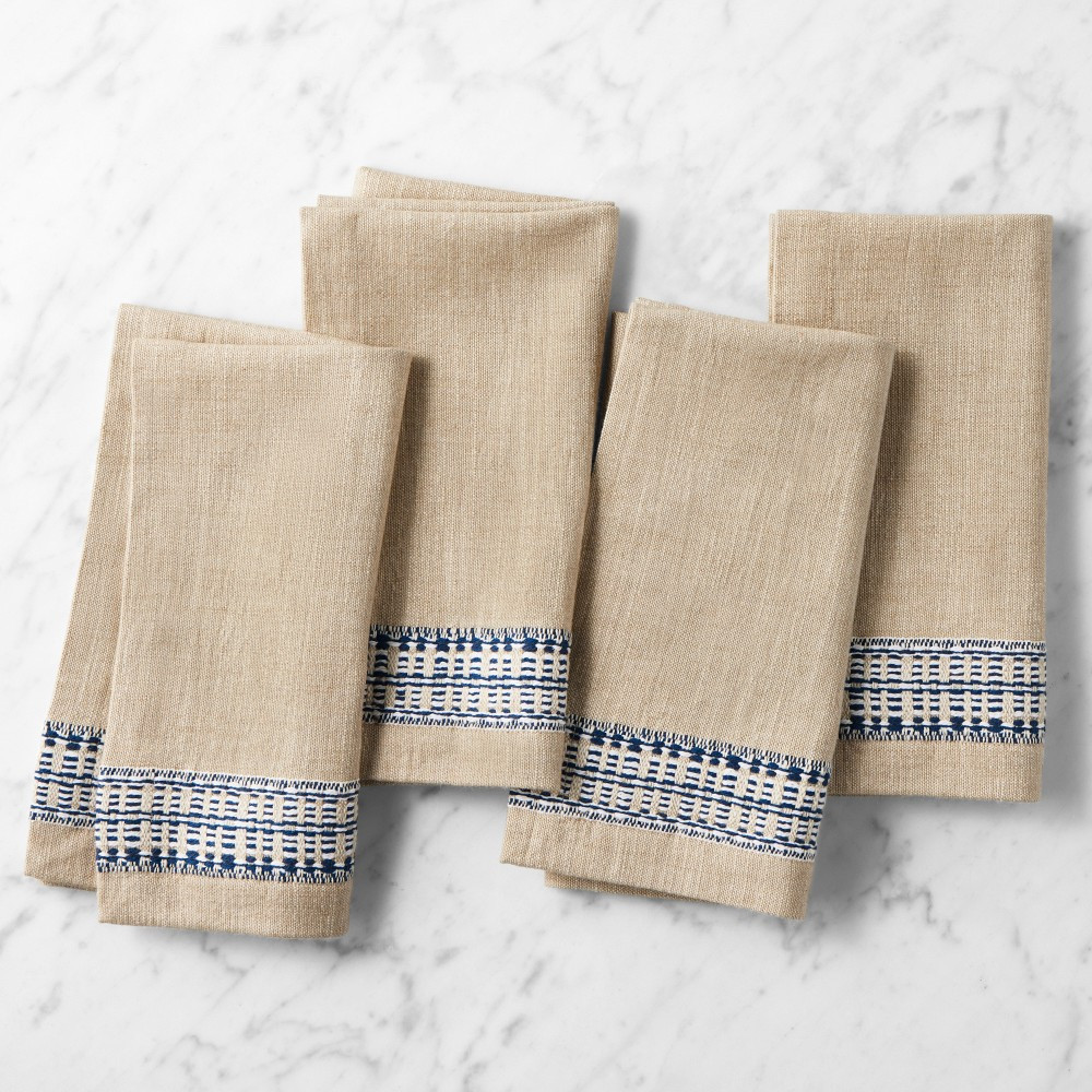 Port Bleu Napkins, Set of 4 | Williams-Sonoma