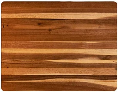 Villa Acacia Extra Large Wood Cutting Board 24 x 18 Inch, 1.5 Inches Thick, Reversible Wooden Kit... | Amazon (US)