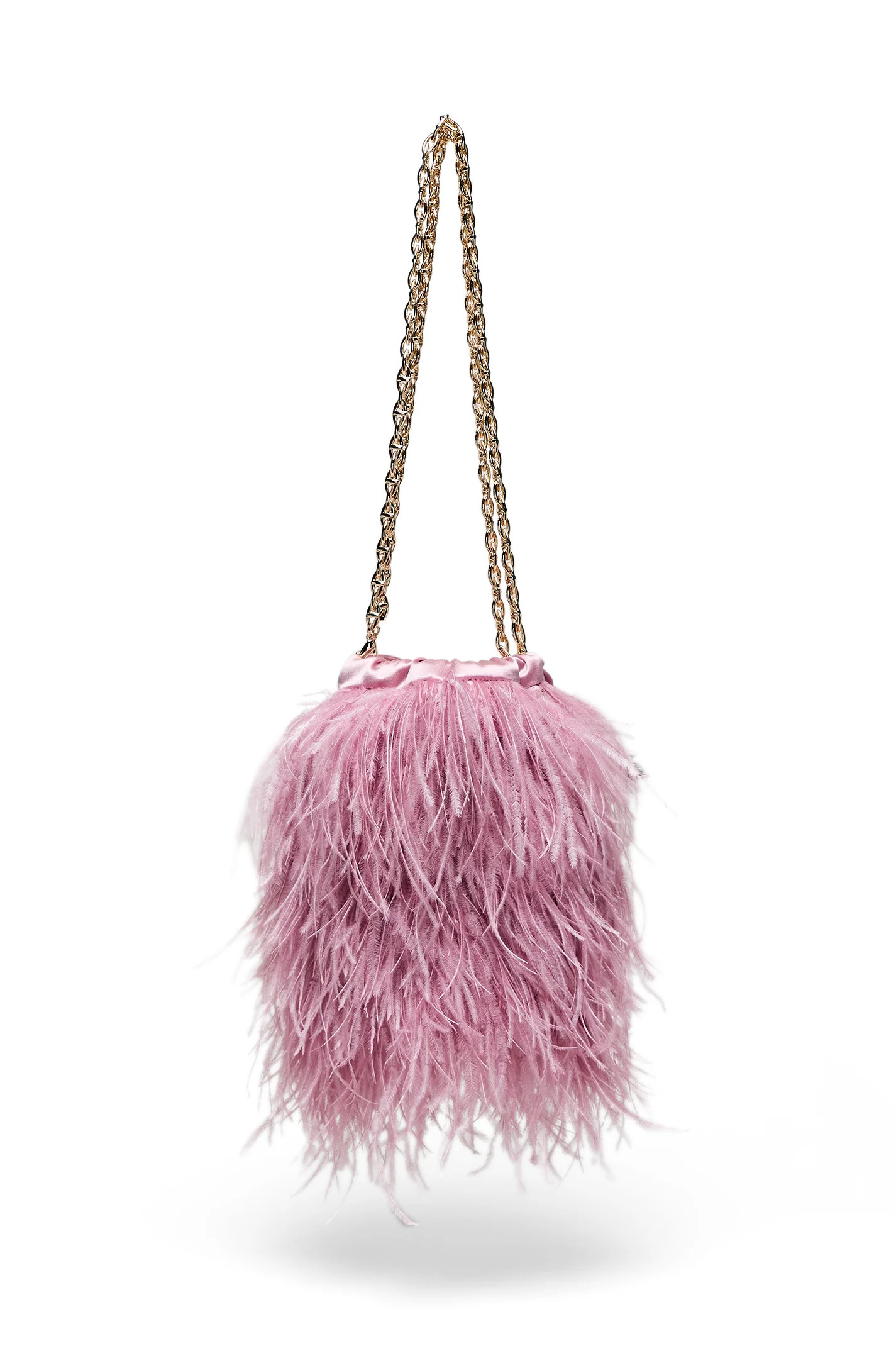 FEATHER BUCKET BAG - SUGAR - Scanlan Theodore | Scanlan Theodore AU