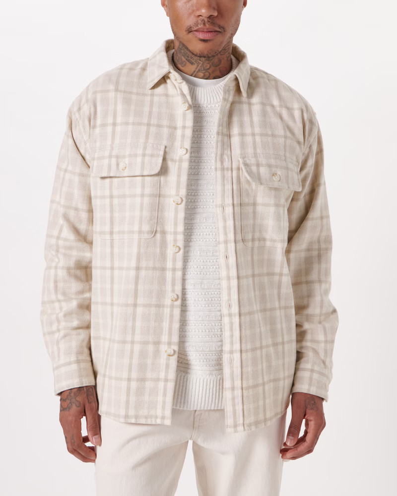 90s Oversized Flannel | Abercrombie & Fitch (US)