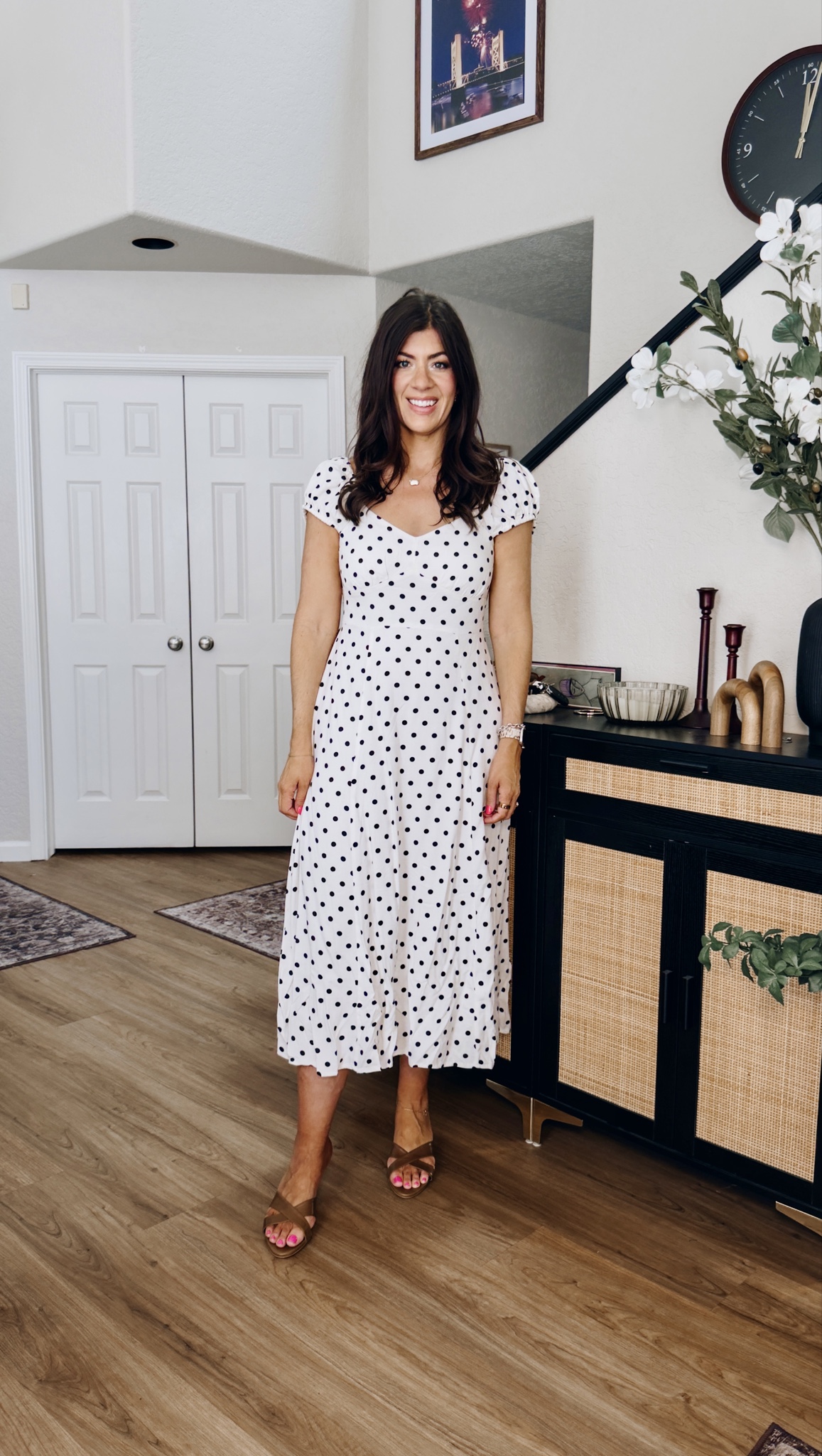 Spring trends: polka dots
In a medium tall dress 

#LTKMidsize #LTKTall #LTKOver40