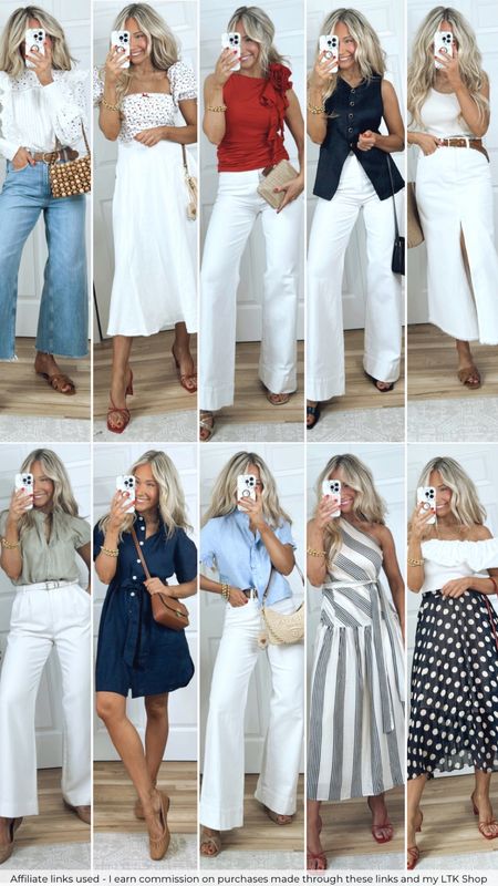 10 summer outfit ideas!