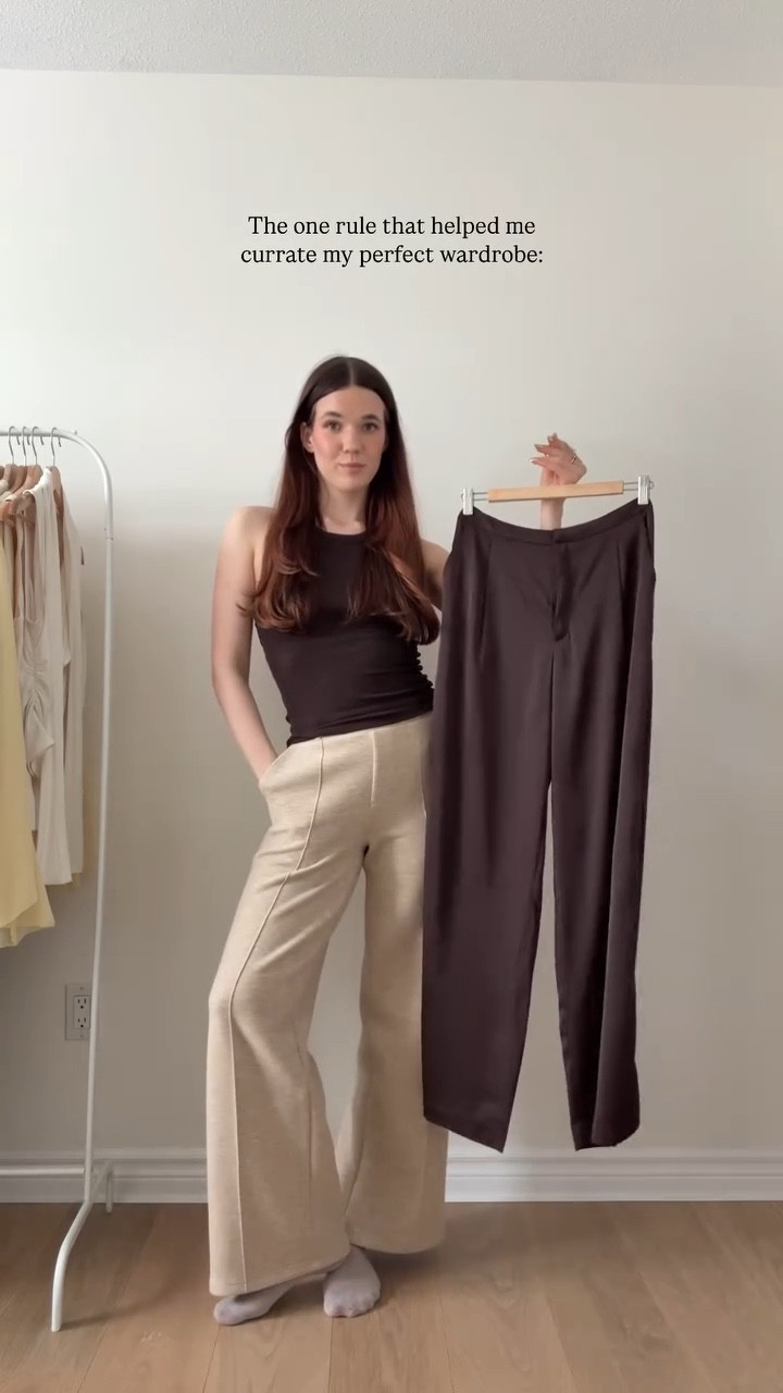 An excerpt from my fashion bible 👀 Do you agree?

Styling the @dynamiteclothing wide leg satin pants 🤎
.
.
.
.
.
ootd, daily look, outfit inspiration, spring fashion, spring outfit, outfit styling, summer outfit inspo, minimal fashion, daily outfit ideas, capsule wardrobe, summer outfit, chic outfit, old money style, Pinterest girl look
.
#fashionhacks #capsulewardrobe #ootd #daily outfit inspo #wearthisnext #pinterestinspired #outfitinspiration #fashion #summerstyle #satinpants #springfashion #springstyle #dailylook #fashionreels #elegantstyle #oldmoneystyle #minimalstyle #chicoutfits #classygirlstyle