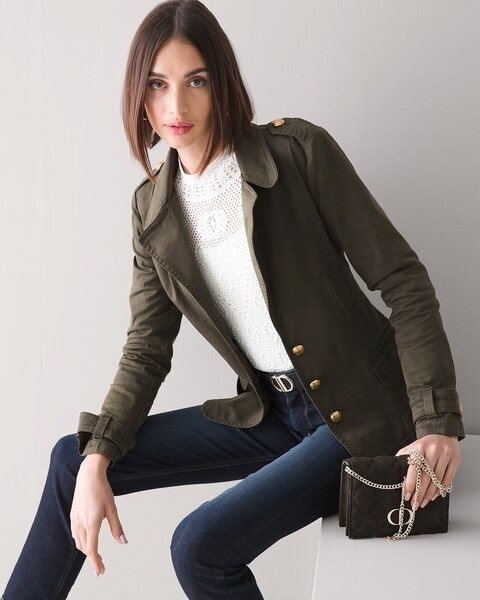 Signature Utility Blazer | White House Black Market