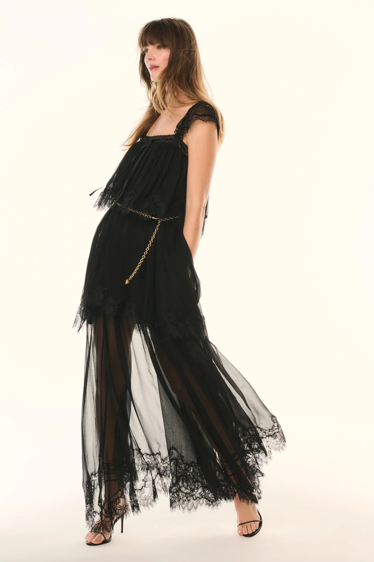 Maralee Silk Chiffon Maxi Dress | LoveShackFancy