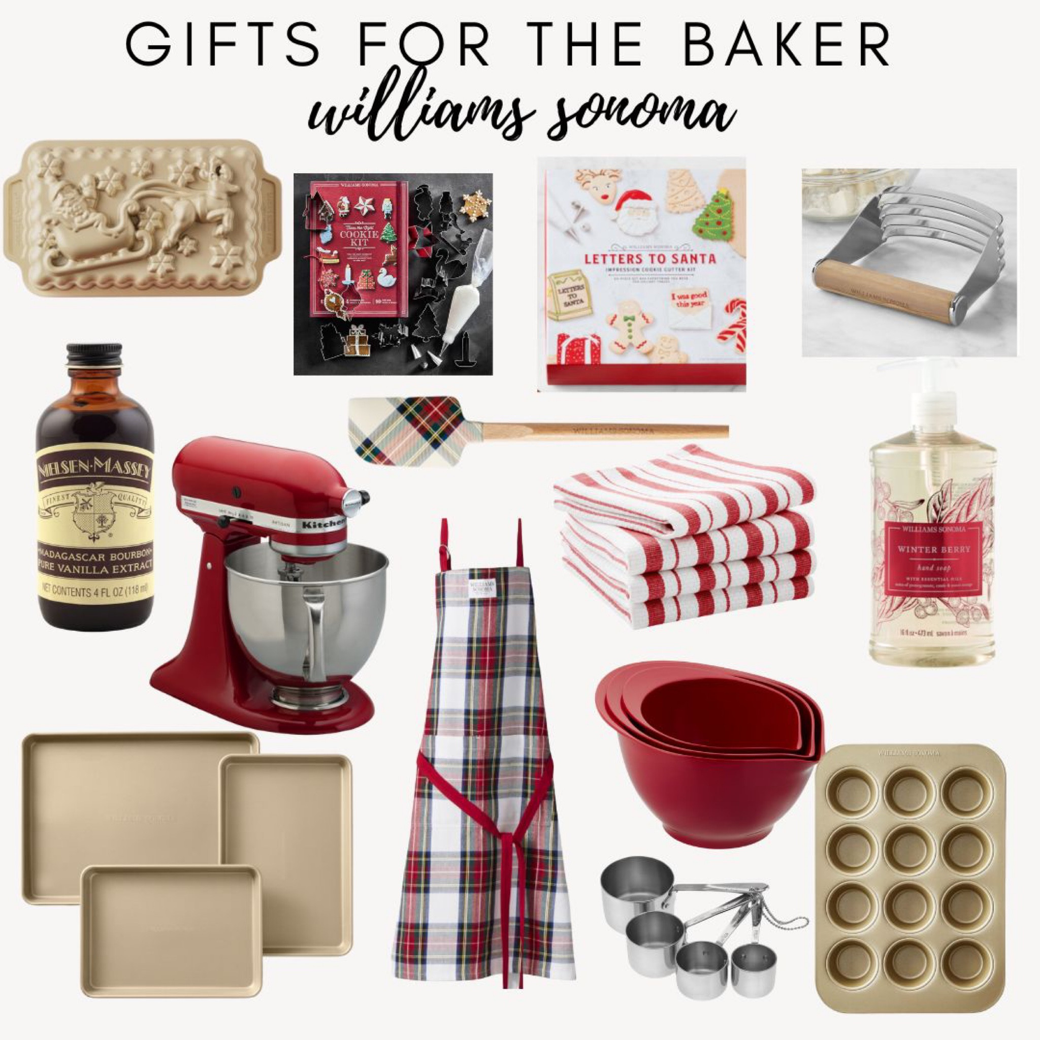 Gifts For The Baker! 
Williams Sonoma gifts
Baking gifts


#LTKhome #LTKSeasonal #LTKHoliday
