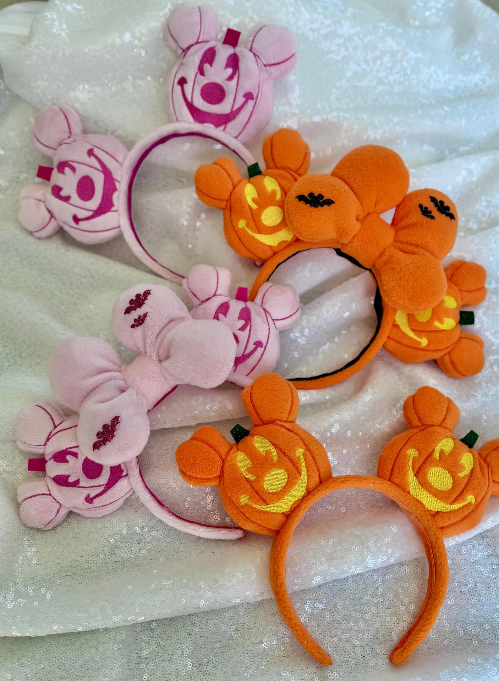 Mickey Pumpkin Embroidered Ears. - Etsy | Etsy (Global)
