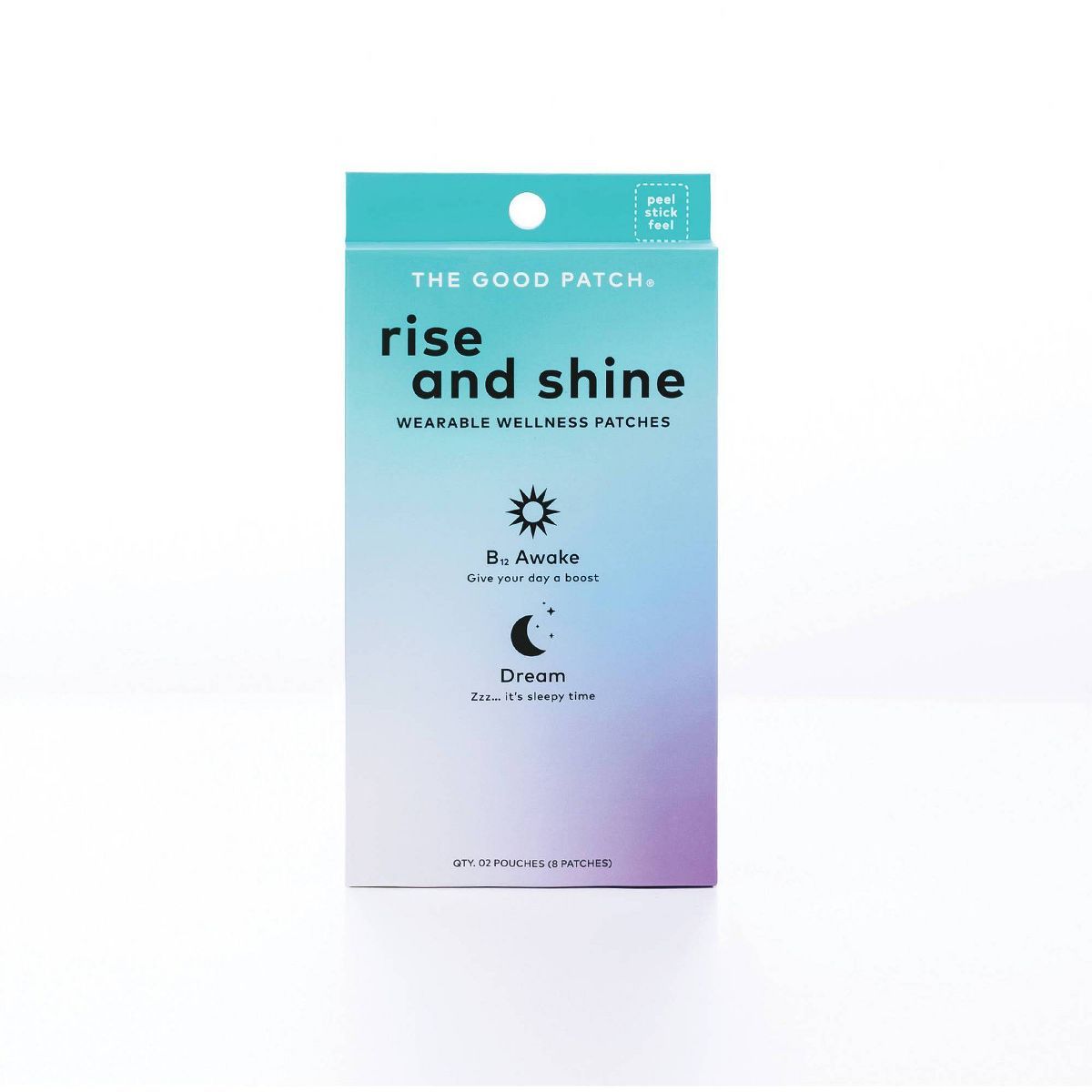 The Good Patch Rise and Shine Set Plant-Based Vegan Wellness Patch - 8ct | Target