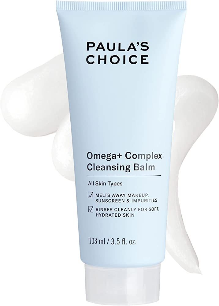 Paula's Choice Omega Complex Cleansing Balm, Double Cleanse Face Wash & Daily Makeup Remover, Sui... | Amazon (US)
