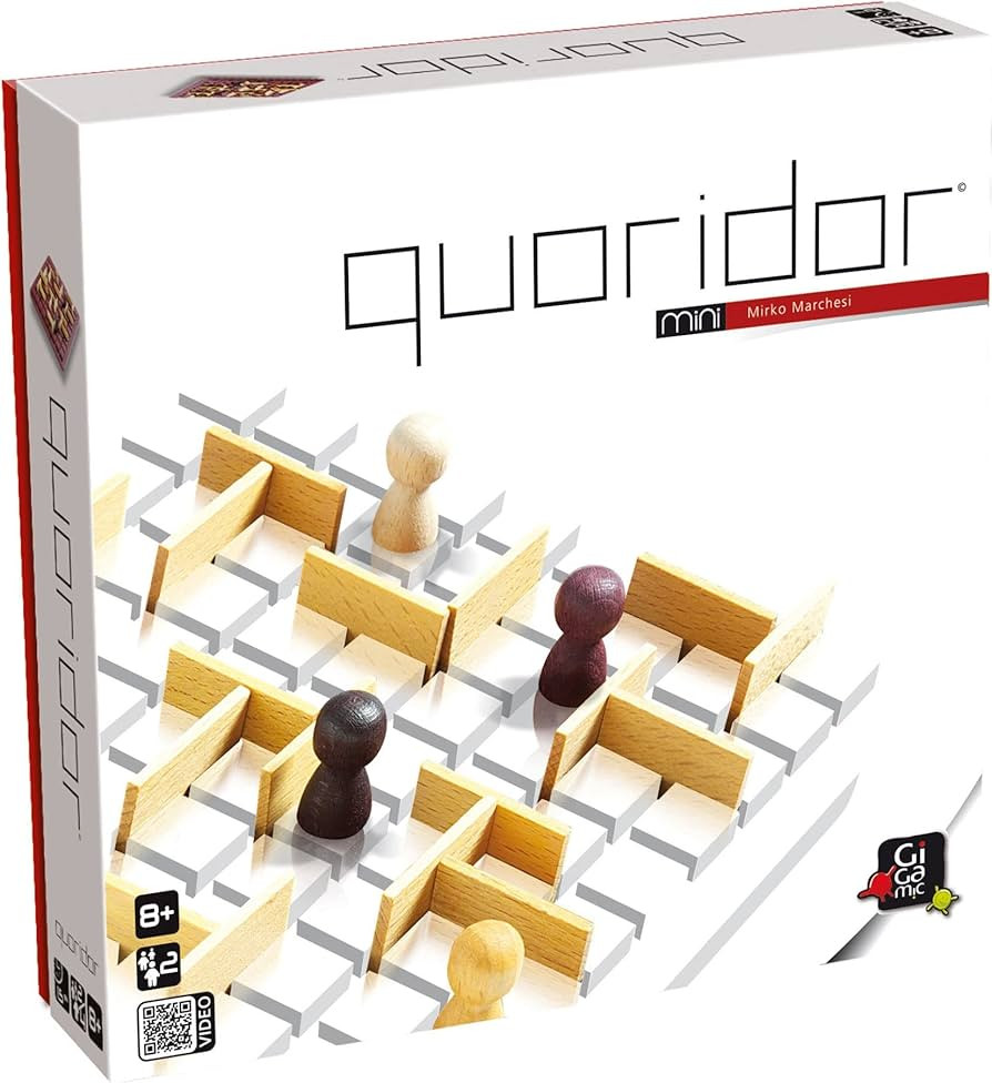 Quoridor Mini | Travel-Friendly Strategy Game for Families and Adults | Ages 8+ | 2 to 4 Players ... | Amazon (US)