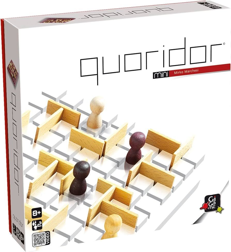 Quoridor Mini | Travel-Friendly Strategy Game for Families and Adults | Ages 8+ | 2 to 4 Players ... | Amazon (US)