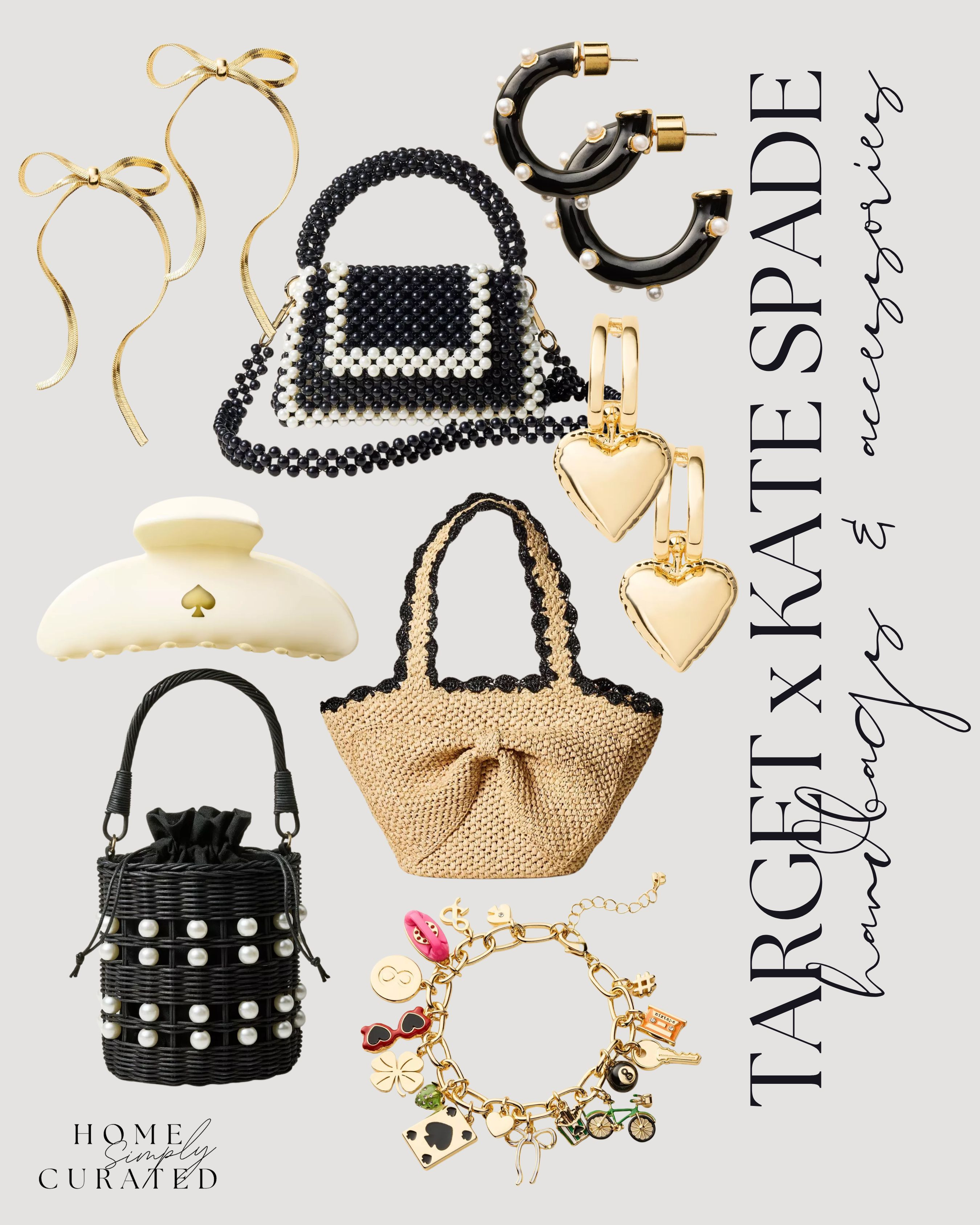 Shop these accessories to elevate your look this spring and summer!


kate spade x target, accessories, handbag, earrings, tote purse, beach style, spring, summer bag, bracelet, hair clip, under $100 

 #LTKSeasonal #LTKFindsUnder100 #LTKStyleTip
