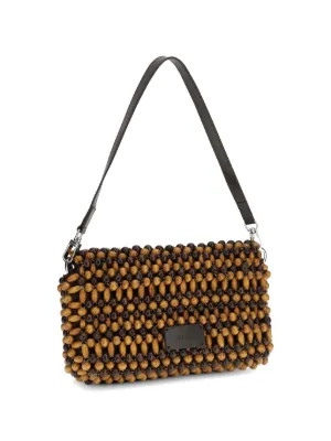 STAUD Bolso De Hombro Tommy Con Cuentas | Neutro | FARFETCH ES | Farfetch Global
