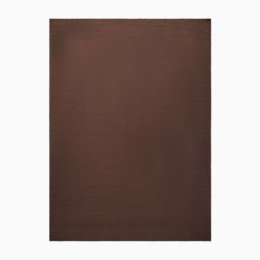 Pierce & Ward Cameron Solid Flatweave Wool Rug | West Elm (US)