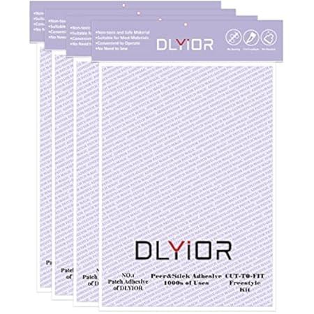 Patch Magic Adhesive, 8.5" x 12" Washable Double-Sided Glue for Iron On Patches and Cut to Fit Fr... | Amazon (US)