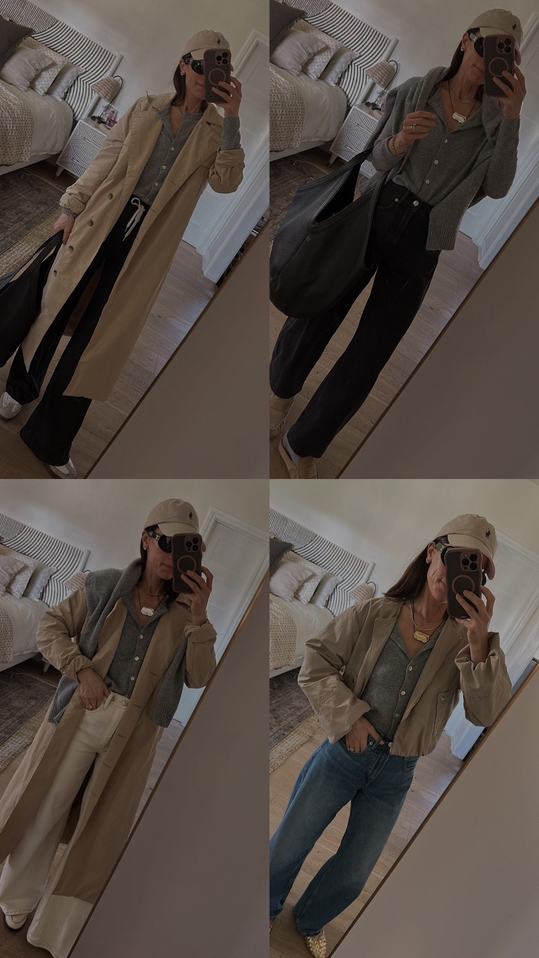 A few ways I’ve styled this grey cardigan, perfect for shoulder season 
Runs true to size and the perfect weight 

#LTKPetite #LTKOver40