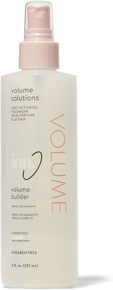 Ion Volume Builder, Vegan, Light Texture, Touchable Hold, Heat-Activated, Damp or Dry Hair | Amazon (US)