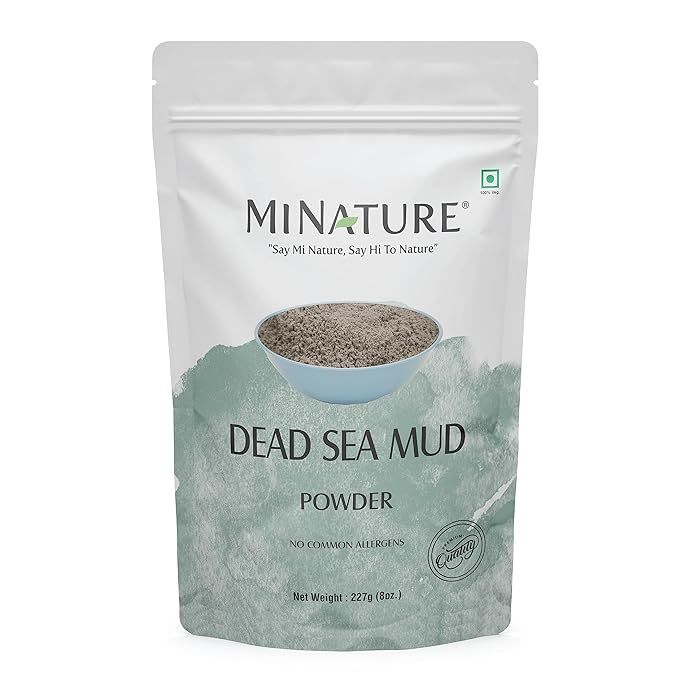 Dead Sea Mud Powder by mi nature | 227g(8 oz)(0.5 lb) | 100% Only Dead Sea mud powder | Skin care... | Amazon (US)