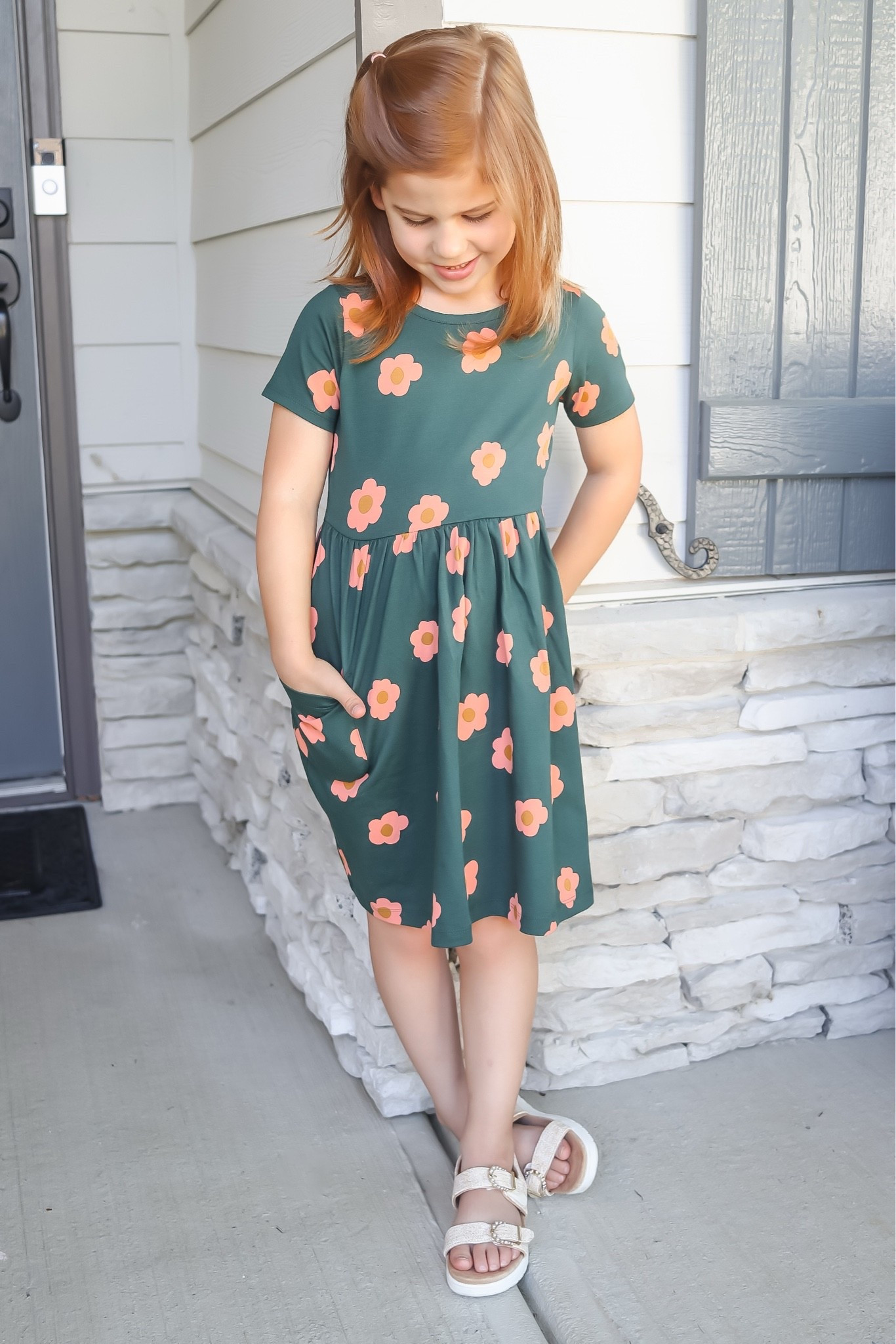 Girls pocket dresses for back to school @onequince

#LTKKids