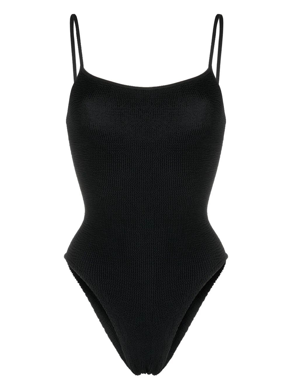 Hunza G Pamela Crinkle Swimsuit - Farfetch | Farfetch Global