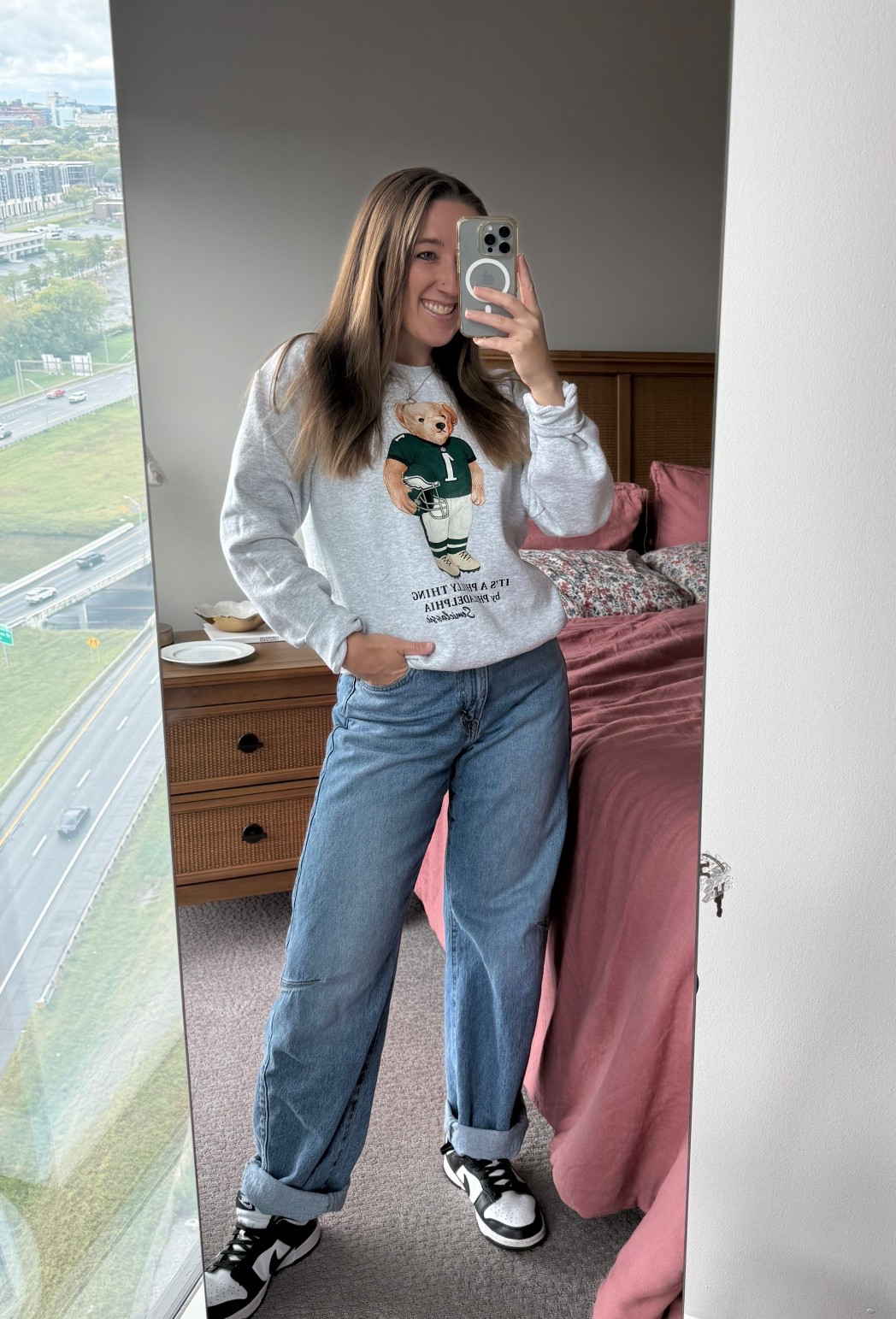 Philadelphia Eagles Game day outfit

#levis #levisjeans #gamedayoutfit #philadelphiaeagles

#LTKSeasonal #LTKStyleTip #LTKPetite
