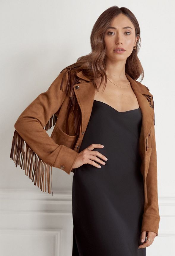 Western Fringe Jacket | JustFab