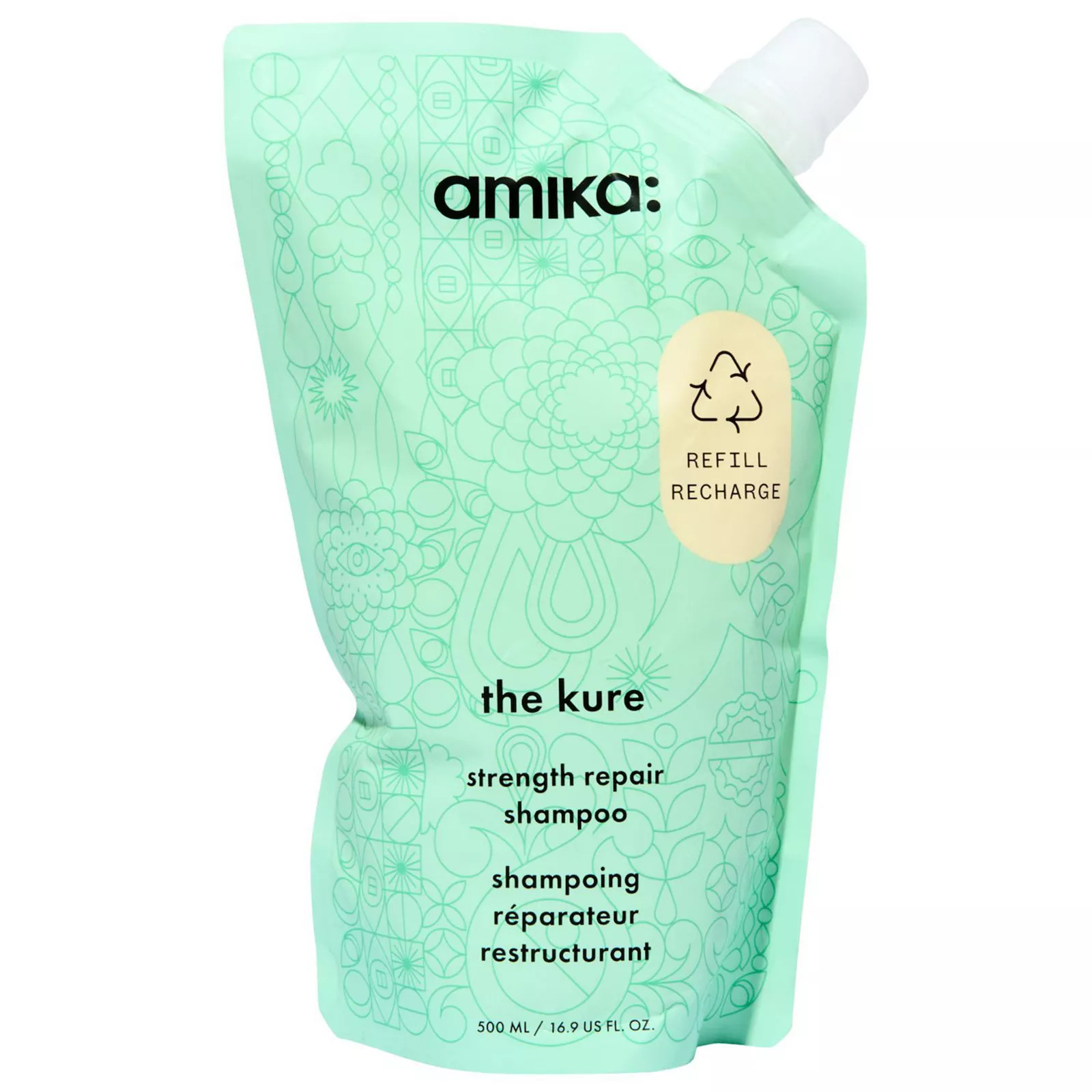 amika The Kure Strength Repair Shampoo, Size: 16.9 FL Oz, None | Kohl's