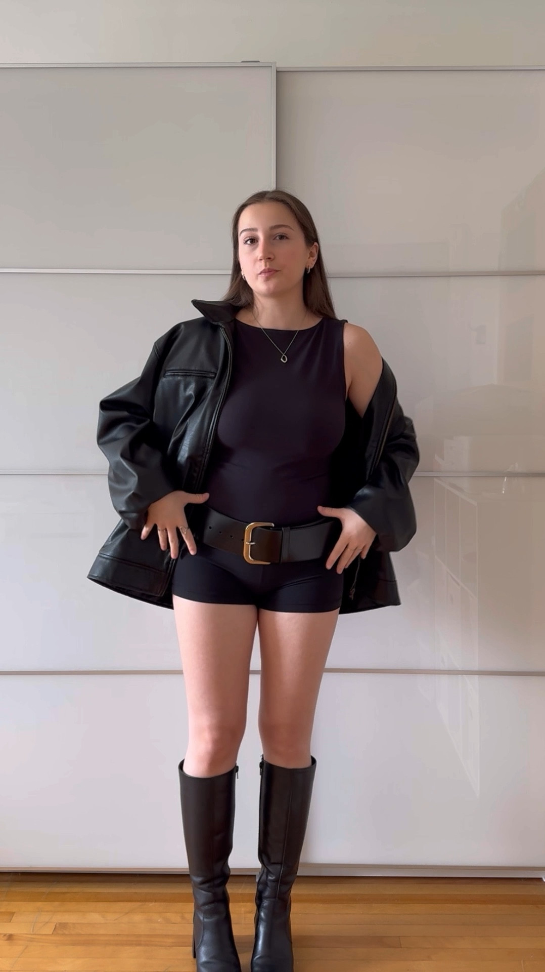 Tank: S
Biker short: 04
Belt: S
Boots: 6.5 (similars linked)

#LTKstyletip #LTKautumn #LTKcanada