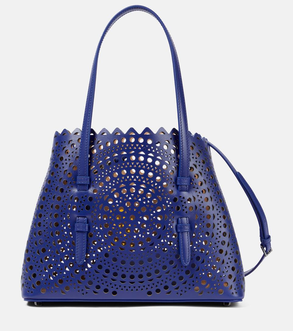 Mina 20 Mini leather tote | Mytheresa (US/CA)