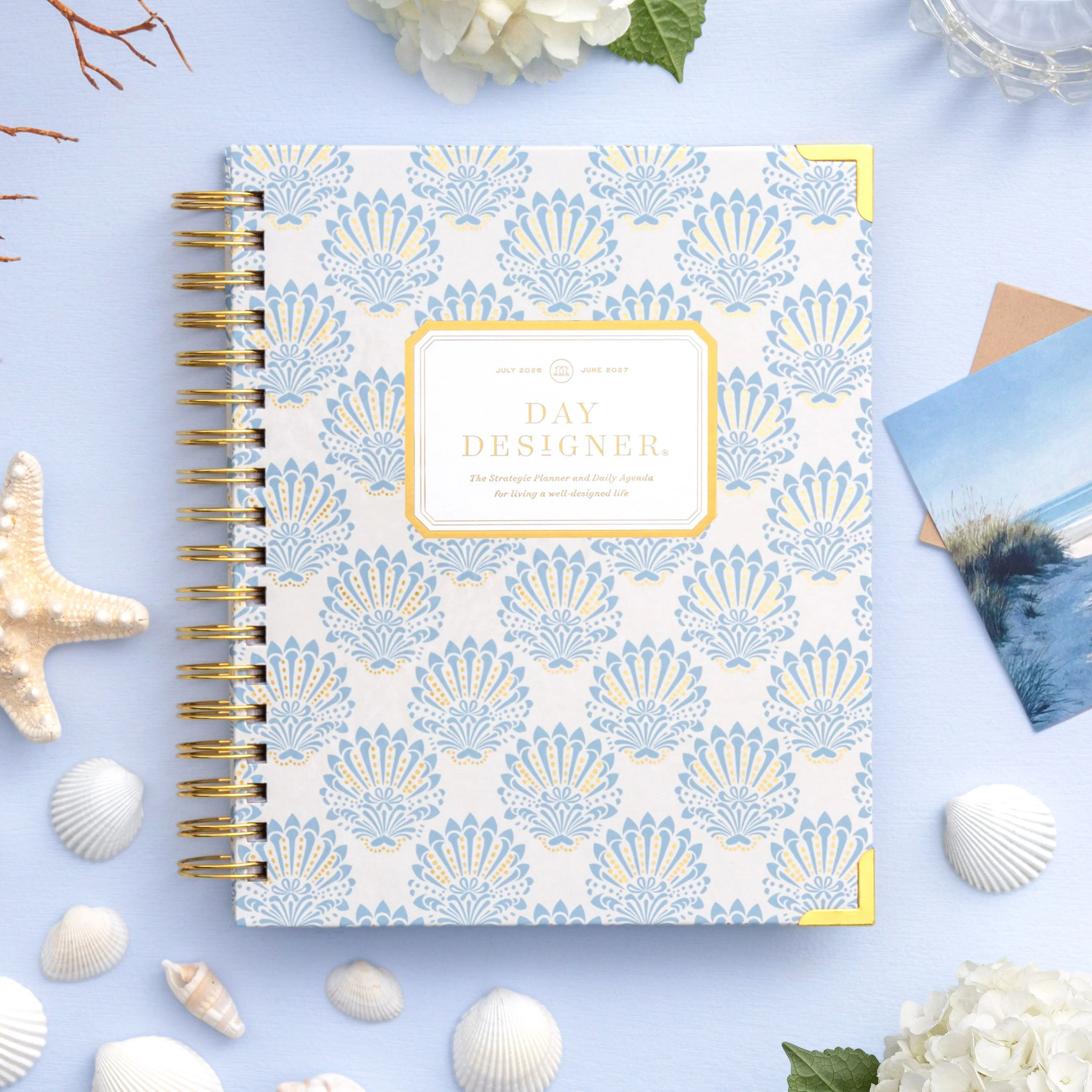 2026-27 Daily Planner: Grand Shell | Day Designer